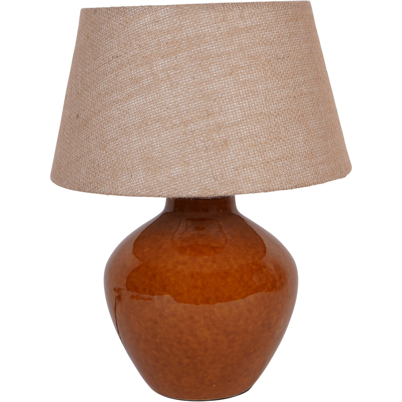 Aubrey Terracotta Ceramic Table Lamp | Small